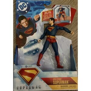 DC Studios Superman ActionFigure Epic Strike Brand New